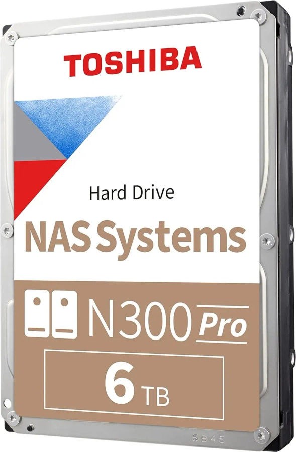 TOSHIBA N300 6TB NAS HDD/(512MB-7200RPM) – תמונה 3