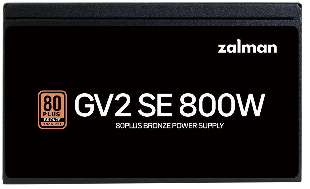 ZALMAN 800W ZM800-GV2SE 80 PLUS BRONZE POWER SUPPLY – תמונה 3