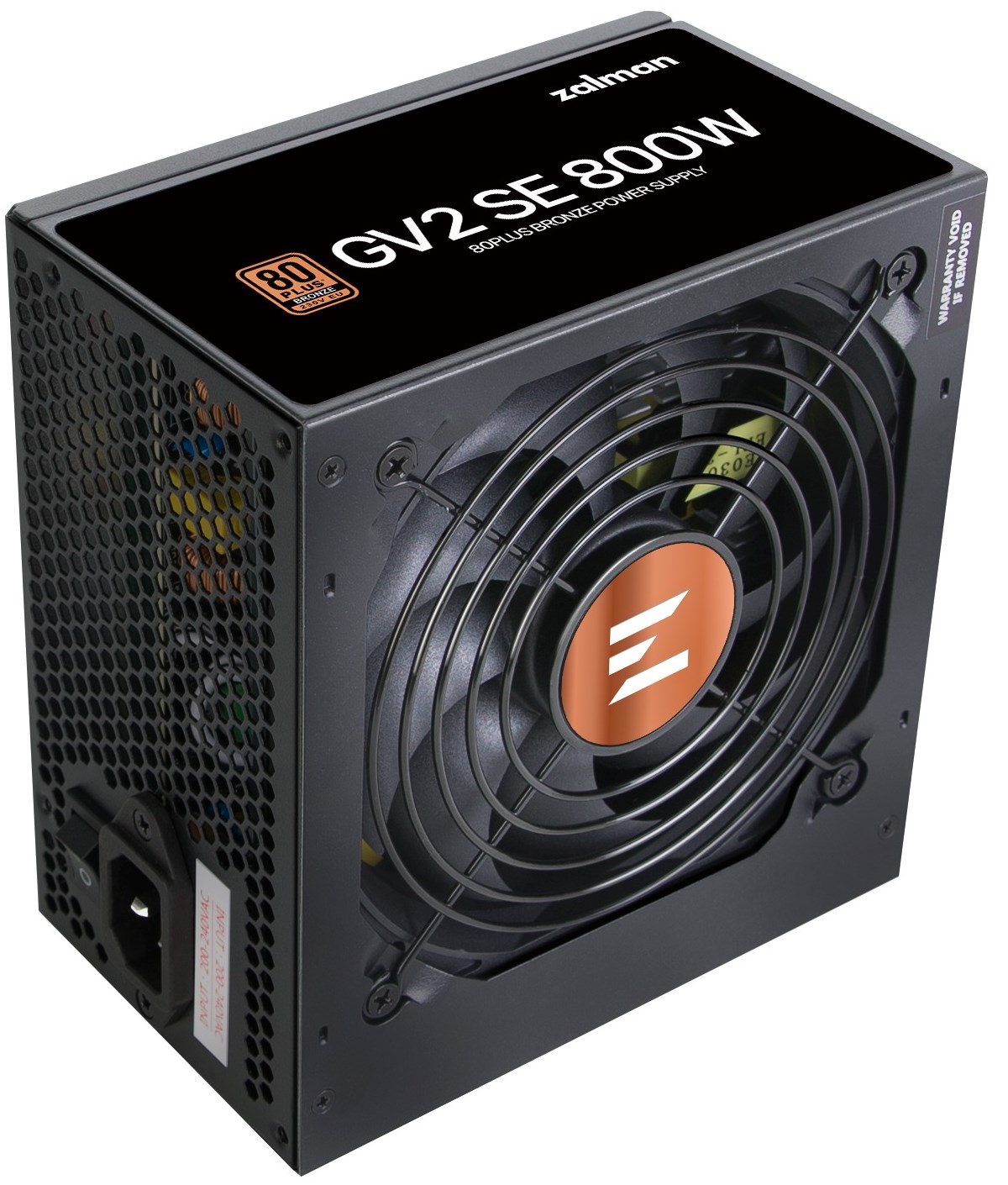 ZALMAN 800W ZM800-GV2SE 80 PLUS BRONZE POWER SUPPLY – תמונה 4