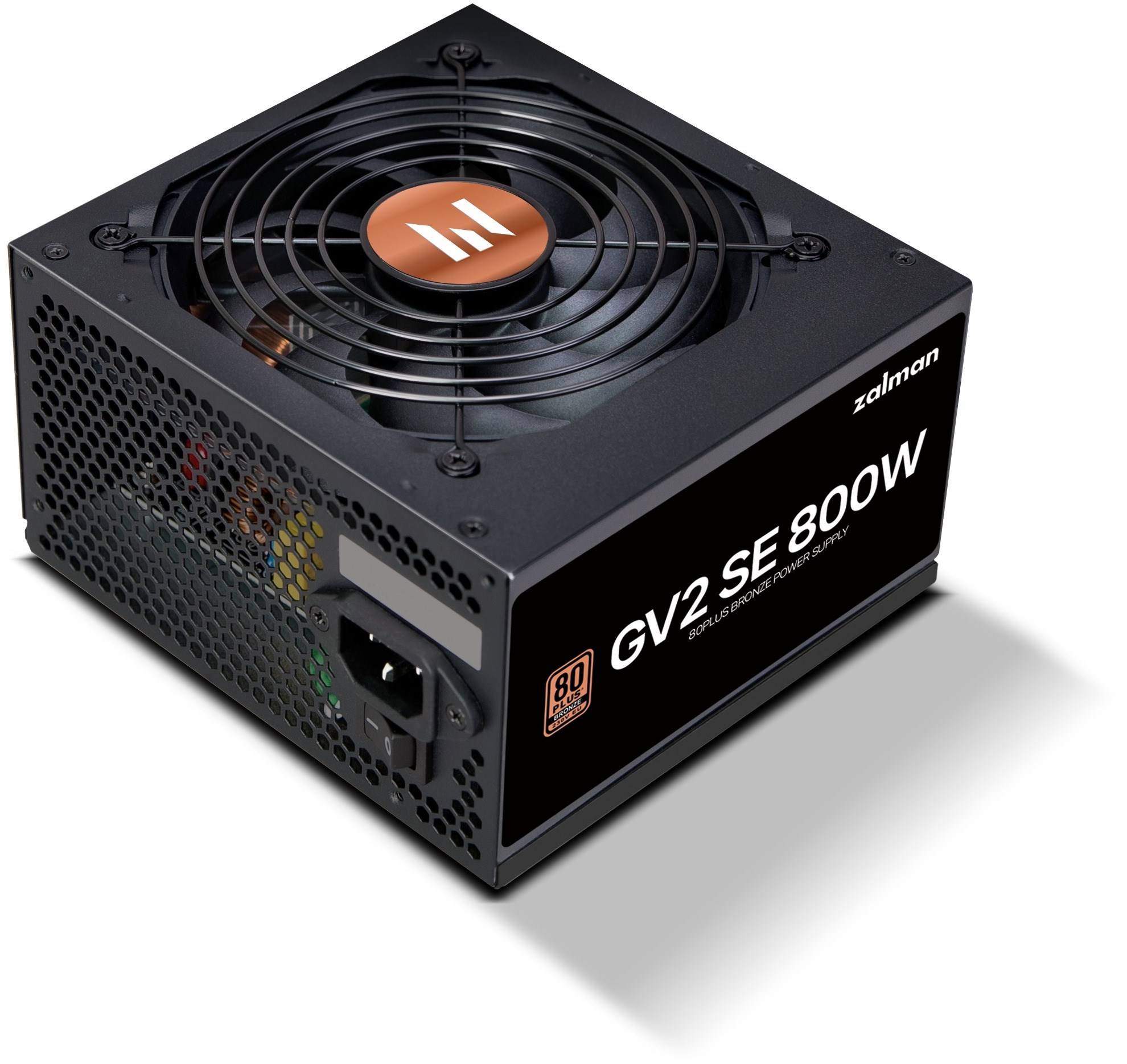 ZALMAN 800W ZM800-GV2SE 80 PLUS BRONZE POWER SUPPLY – תמונה 2