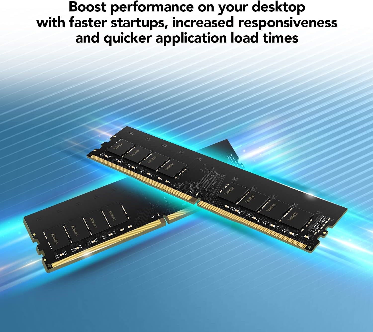 8GB DDR4 3200MHz UDIMM LEXAR – תמונה 9