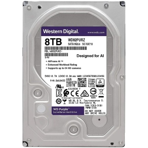 WD PURPLE 8TB 256MB SATA III 6GB/s 8002PURP