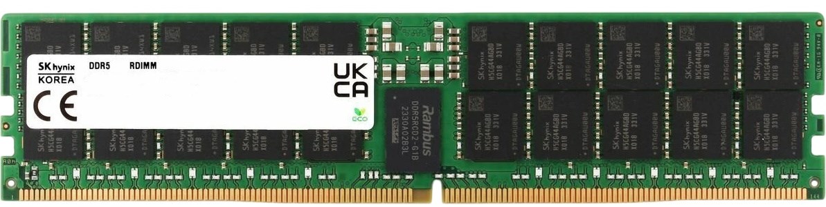 SK Hynix 64GB RDIMM 5600MT/s 2Rx4 Tray (For Server)