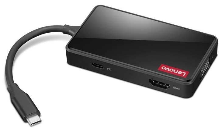 Lenovo 100 USB-C Travel Dock – תמונה 3