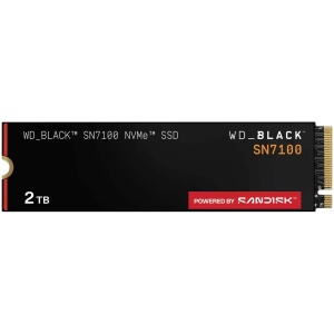 WD SSD 2TB M.2 PCIe 4.0 x4 2280 SN7100 Black