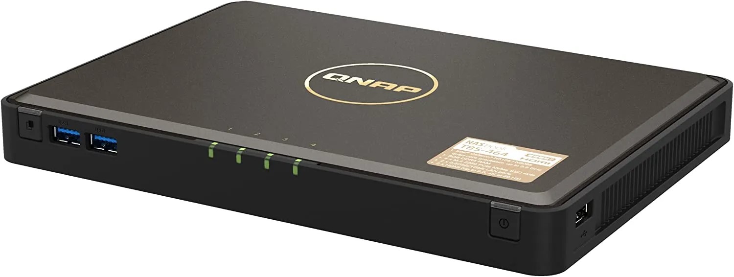 QNAP NASbook M.2 NVMe SSD 4BAY 4-core 2.9GHZ 8GB RAM – תמונה 2