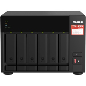 NAP TS-673A-8G /6-Bay+2×M.2 NVMe /Ryzen V1500B/8GB/2×2.5GbE