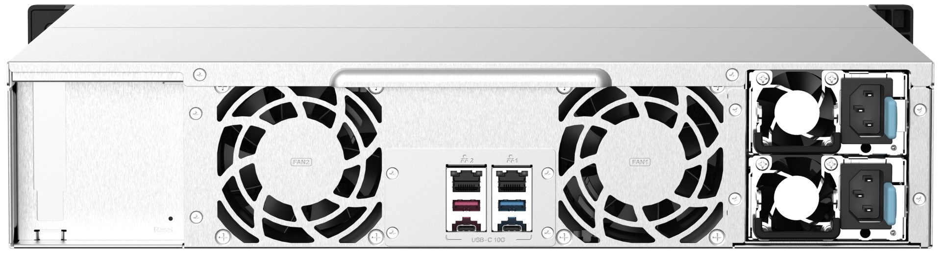 QNAP TS-1273AU-RP-8G /12-Bay/Ryzen V1500B/8GB/2×2.5GbE/Redundant PSU – תמונה 4