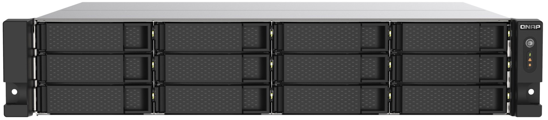 QNAP TS-1273AU-RP-8G /12-Bay/Ryzen V1500B/8GB/2×2.5GbE/Redundant PSU – תמונה 2