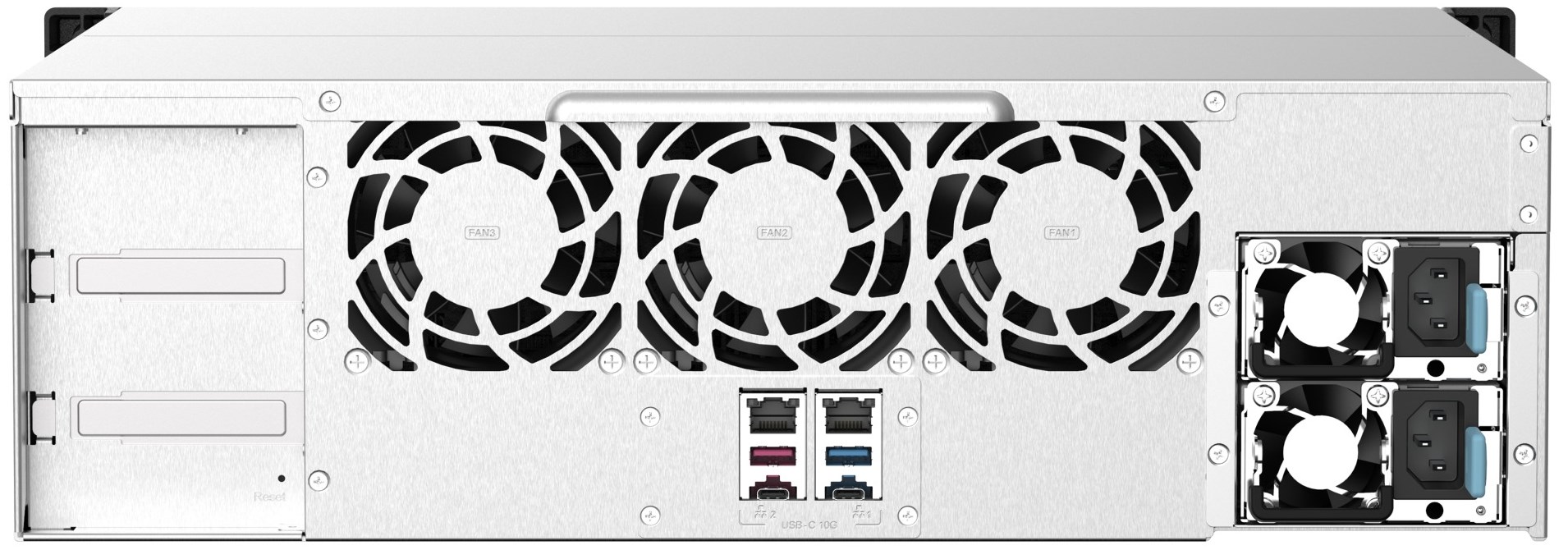 QNAP TS-1673AU-RP-16G /16-Bay/Ryzen V1500B/16GB/2×2.5GbE/Redundant PSU – תמונה 3