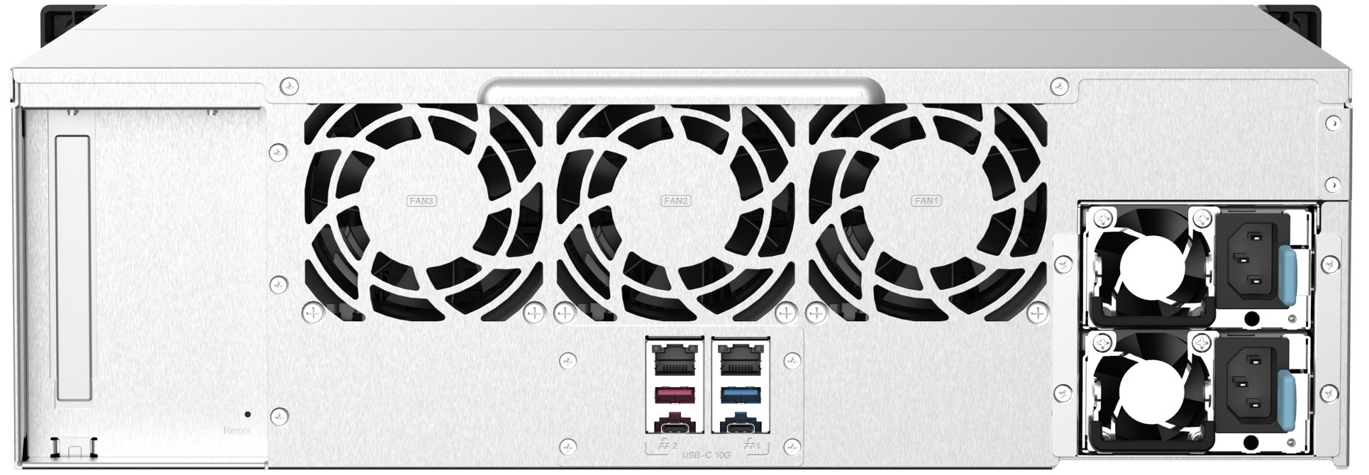 QNAP TS-1673AU-RP-16G /16-Bay/Ryzen V1500B/16GB/2×2.5GbE/Redundant PSU – תמונה 4