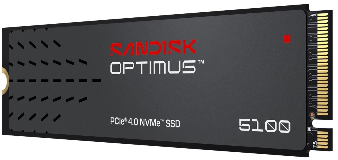 SANDISK SSD Optimus 5100 500GB PCle 4.0 M.2 NVMe – תמונה 3