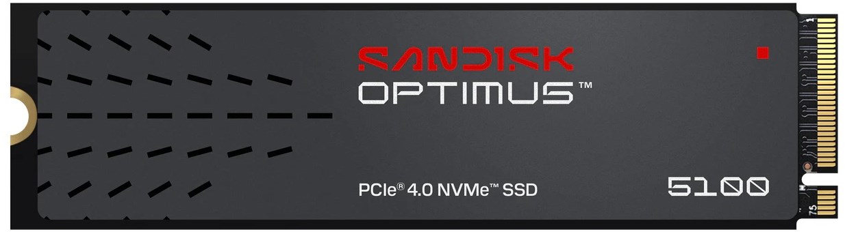 SANDISK SSD Optimus 5100 500GB PCle 4.0 M.2 NVMe – תמונה 2