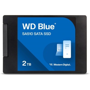 WD Blue 2.5"/7 mm cased SSD 2TB WDS200T3B0A
