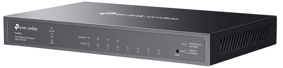 SWITCH 8-PORT Gigabit Smart L2 POE+ SG2008P TP-Link – תמונה 7