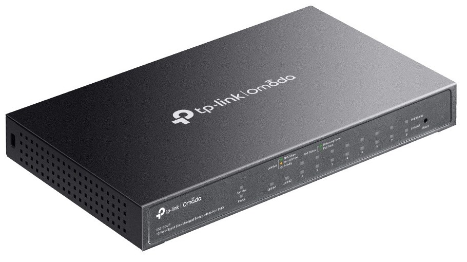 SWITCH 10-PORT Gigabit Smart L2 8xPOE+ 1xGbE 1xSFP ES210GMP TP-Link – תמונה 4
