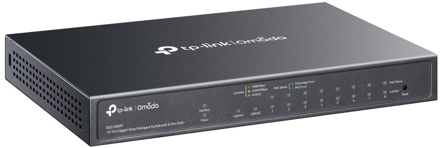 SWITCH 10-PORT Gigabit Smart L2 8xPOE+ 1xGbE 1xSFP ES210GMP TP-Link – תמונה 6