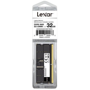 32GB SODIMM DDR5 5600Mhz Lexar Blister Pac