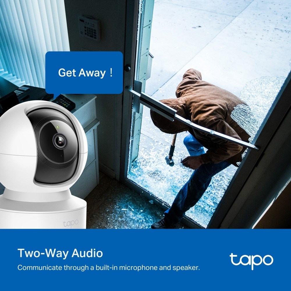 TAPO C222 WIFI Pan/Tilt AI Home Security 4MP – תמונה 7