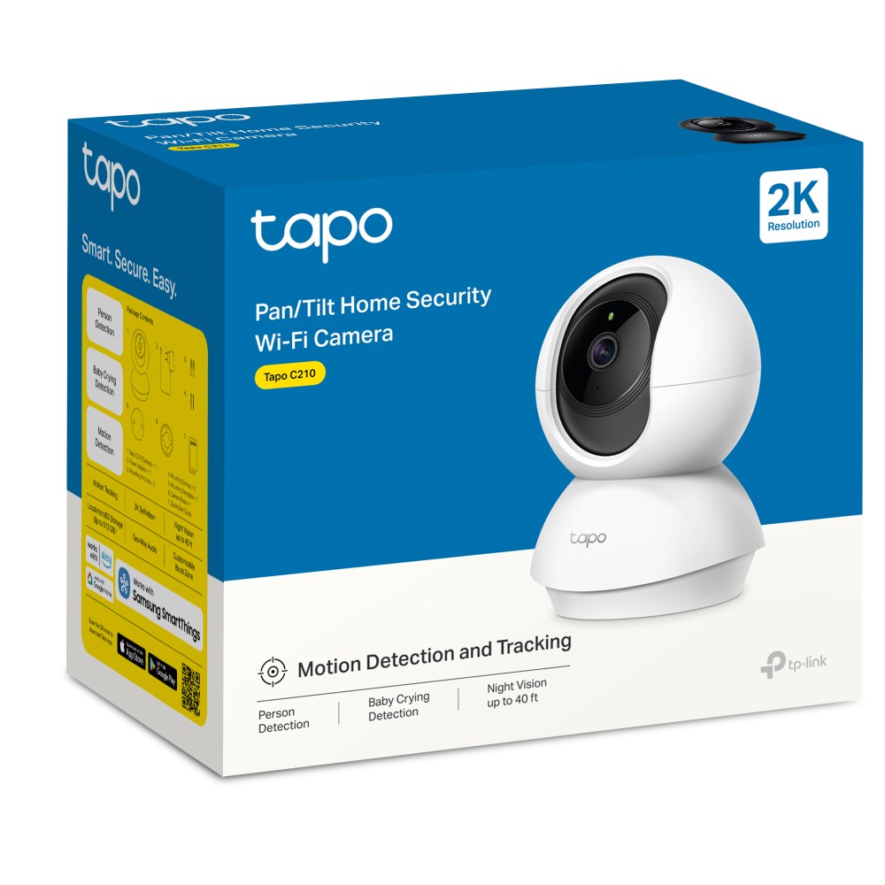 TP-Link TAPO C210 WIFI Pan/Tilt AI Home Security 3MP – תמונה 6