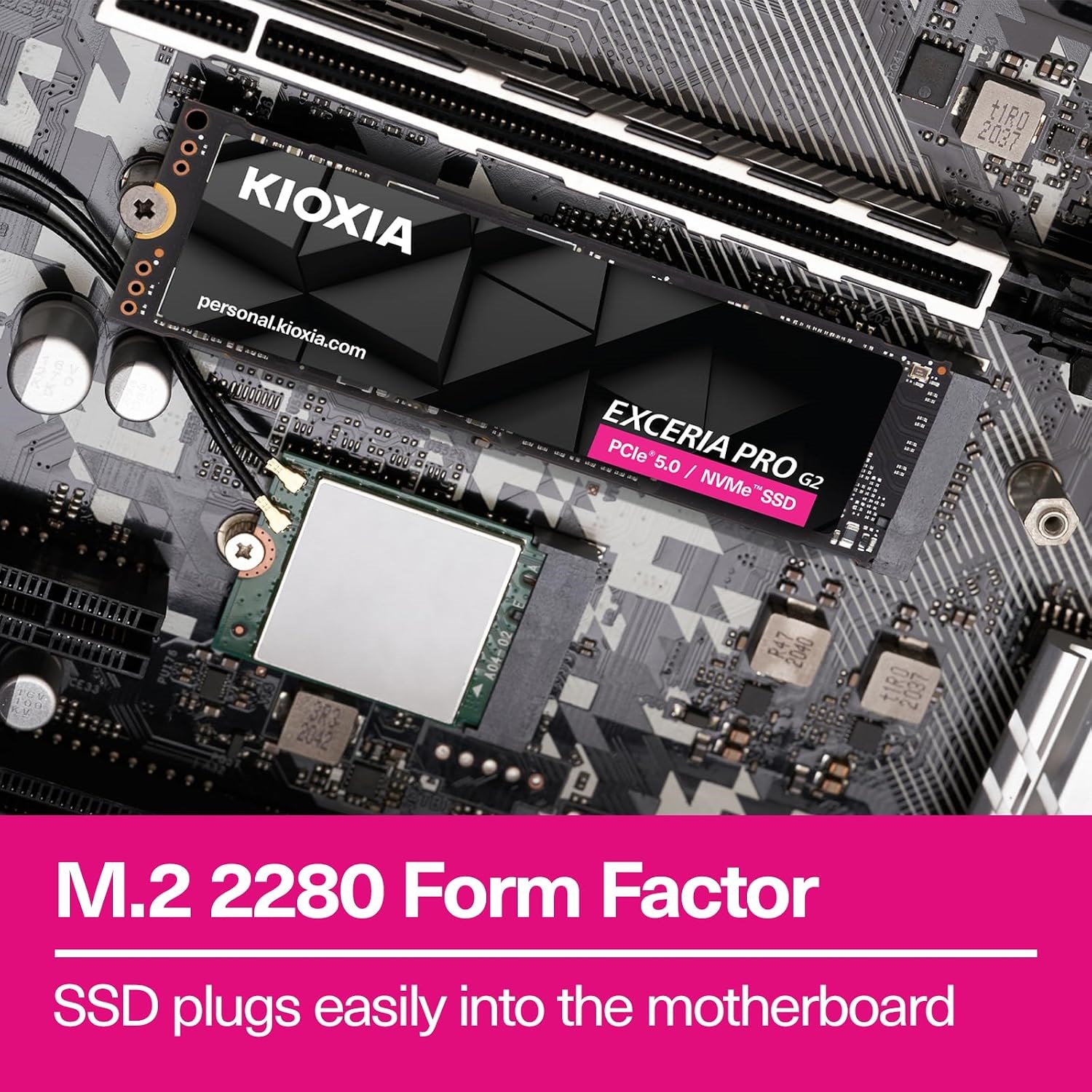 Kioxia SSD 2TB Exceria Pro G2 PCIe 5.0 NVMe M.2 2280 – תמונה 7