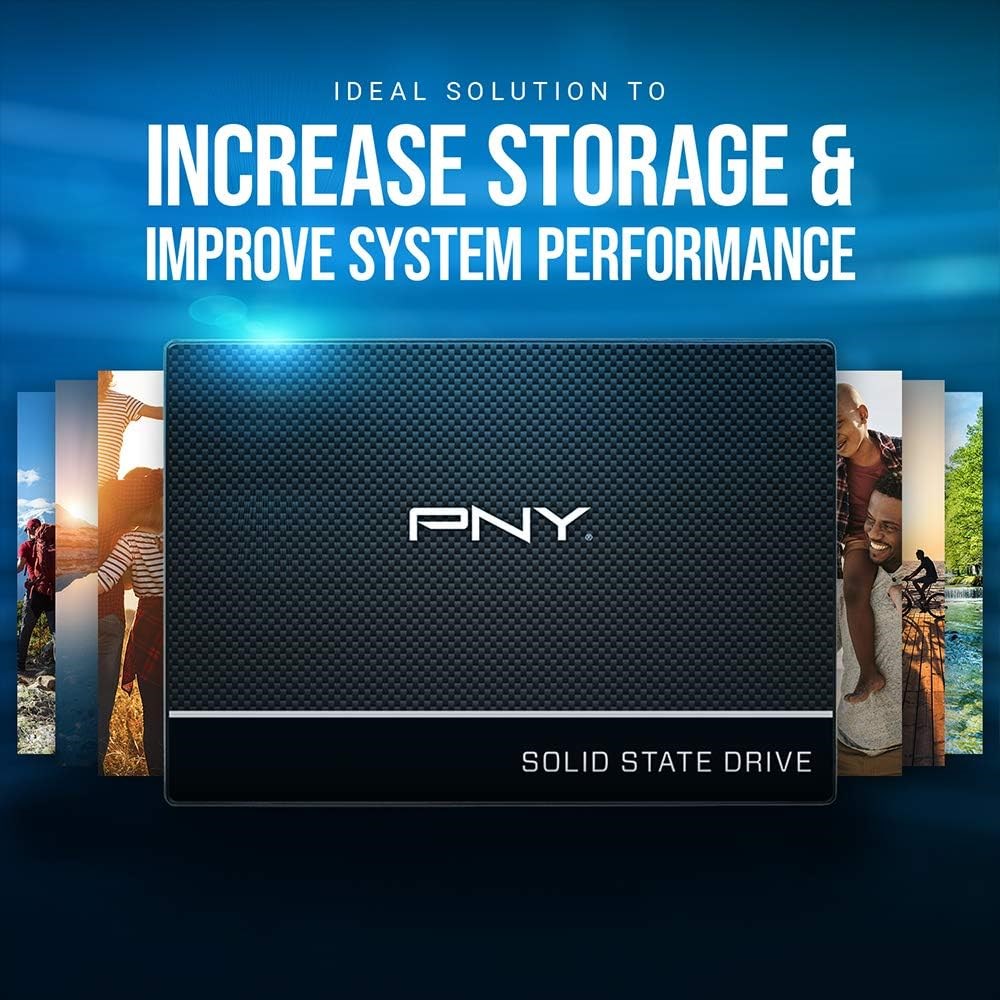 PNY CS900 2.5" SSD 1TB SSD7CS900-1TB-RB – תמונה 8